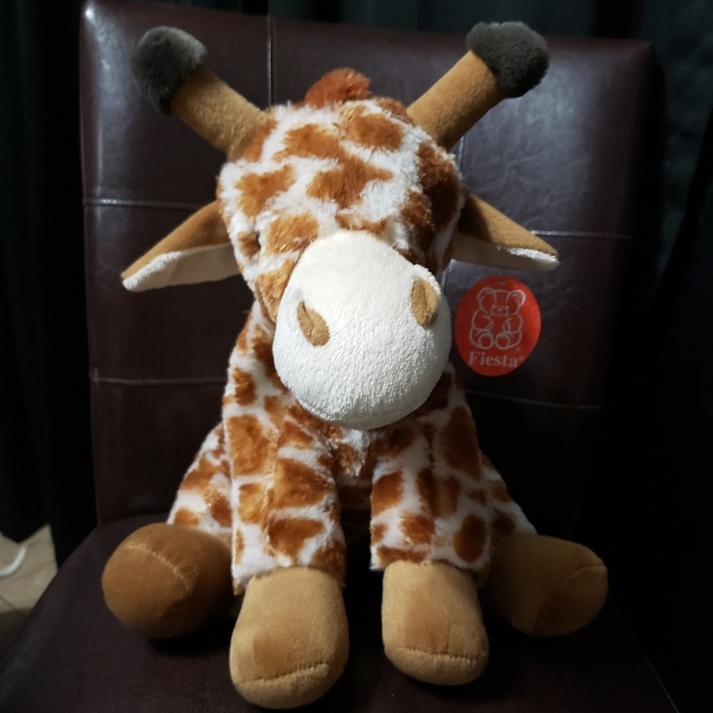 Large plush giraffe